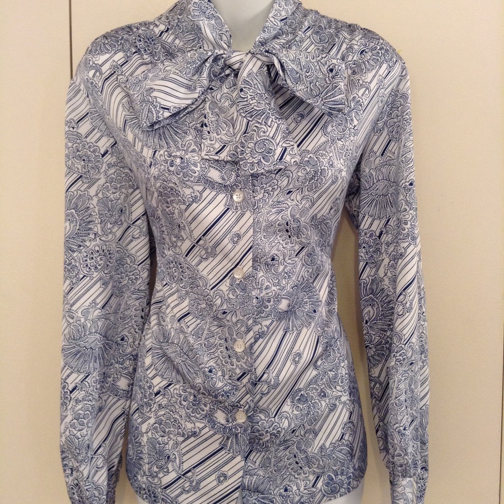 LANVIN Vintage 1960 Blouse